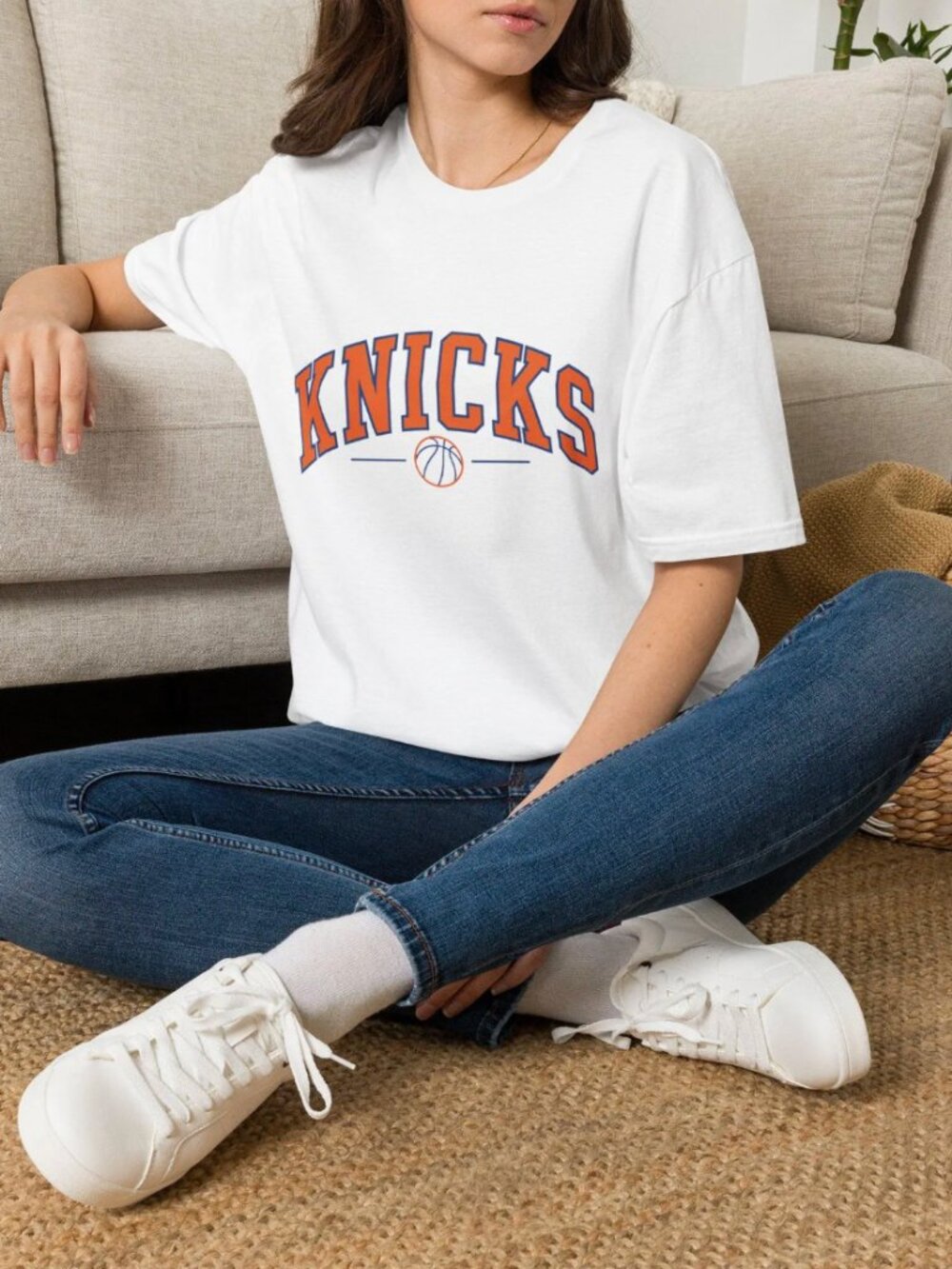 New York Basketball Knicks Retro Sports Fan Collector Classic T-Shirt